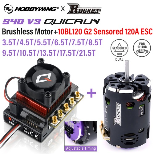 Hobbywing 10bl120 120a esc - hobbywing,