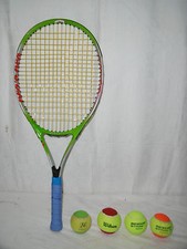 PRO´S PRO " JUNIOR 250 " TOP JUNIOR TENNISSCHLÄGER GRIFFSTÄRKE: L0 + 4 BÄLLE