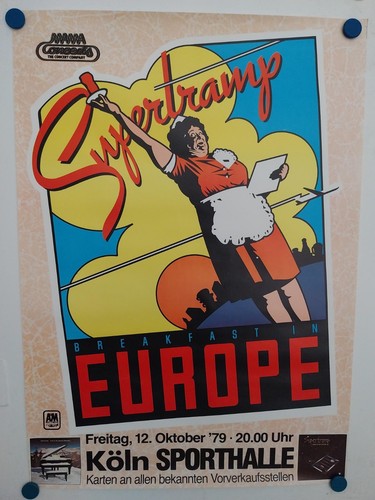 Supertramp konzertplakat - a1,