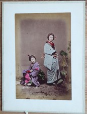 2 Geishas  Bild 13,8 x 9,5 cm