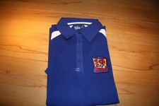 Polo Shirt, Eishockey Nordhorn, GEC Ritter, blau gesticktes Logo,  Neu, Größe XL