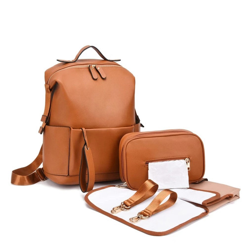 Wickeltasche leder rucksack - wickeltasche, pu