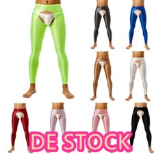 Herren~Öl Glänzende Leggings