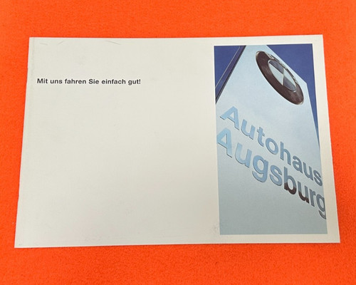 Bmw autohaus augsburg prospekt - bmw,