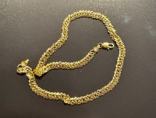 ECHTE 18k Gelbgold plattiert