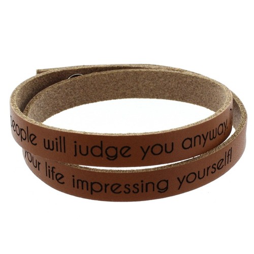 Lederarmband mit gravur - lederarmband,