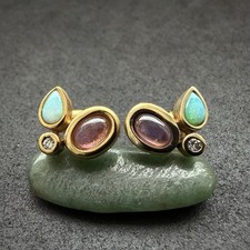 Moderne Ohrstecker Sterling