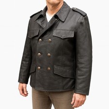 Lederjacke Schwarz Original