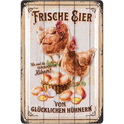 Retro blechschild - retro,