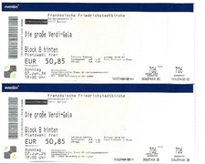 Zwei Tickets für "Die große