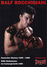 Autogramm - Ralf Rocchigiani (Boxen)