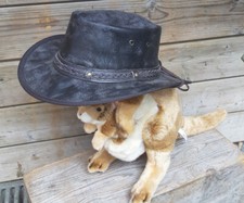 brauner leichter echt Leder