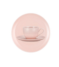 Seltmann Weiden AMINA ROSÉ Kaffeeservice 18 Tlg. Tafelservice Kombiservice rosa