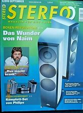 STEREO 9/10,MAGNEPAN MG 1.7,NAIM OVATOR,BURMESTER 100,THORENS TD 309,PS AUDIO AC