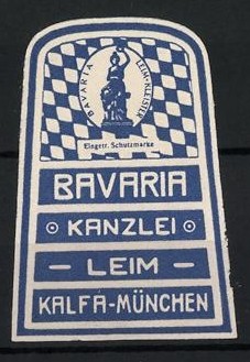 Reklamemarke münchen bavaria - reklamemarke,