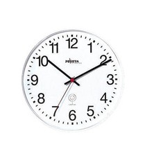 PEWETA Funkwanduhr weiß