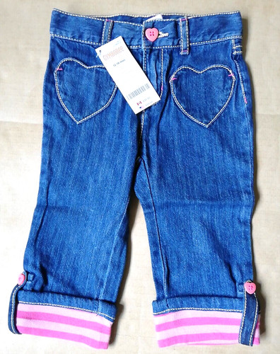 Mädchen jeans blau - mädchen,