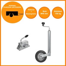 Stützrad + Halter Ø48mm