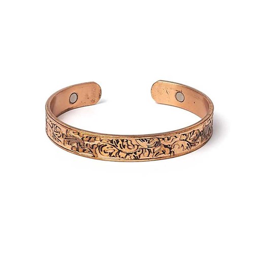 Kupferarmband blätter - kupferarmband, –