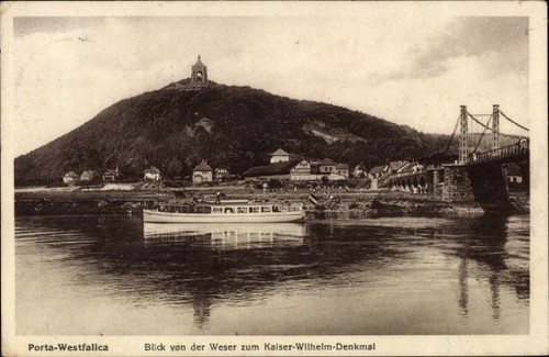 Porta westfalica der - an,