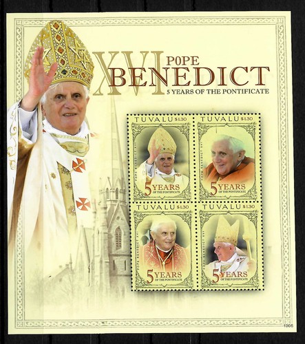 Tuvalu papst bendedict - papst, xvi,