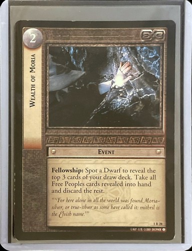 Lotr tcg wealth moria - lotr,