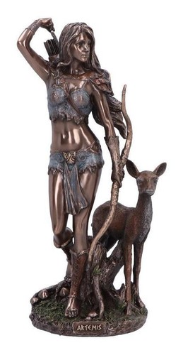 Artemis göttin der jagd - der,