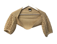 Bolerojacke Schulterjacke Kurzjacke Abend - Gold   Gr: M