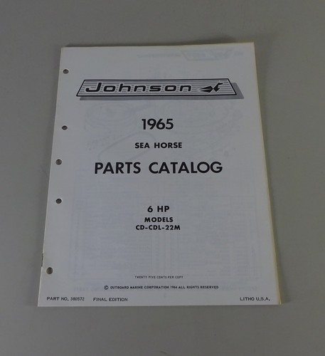 Teilekatalog omc johnson - omc,