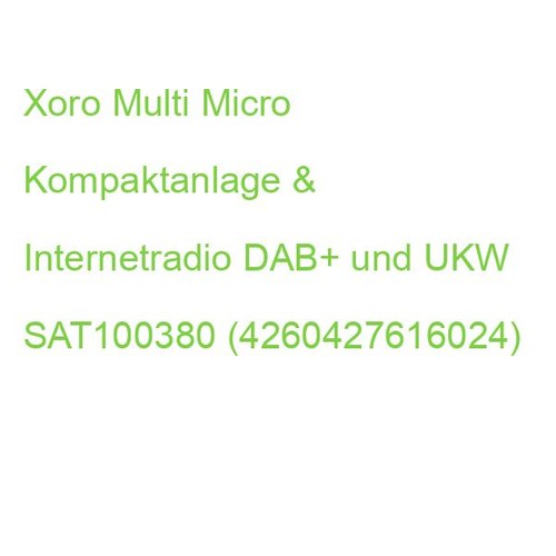 Xoro multi micro kompaktanlage - xoro,