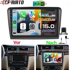 DAB+ Carplay 4+64GB Android15