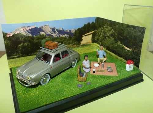 Diorama renault ondine route - diorama,