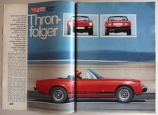 Jensen-Healey mit 140 PS - Testbericht von 1973 auf 8 Seiten