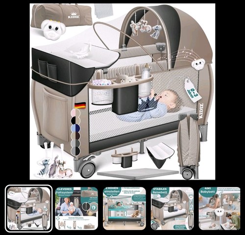 Kiddiz babybett 3in1 - babybett,