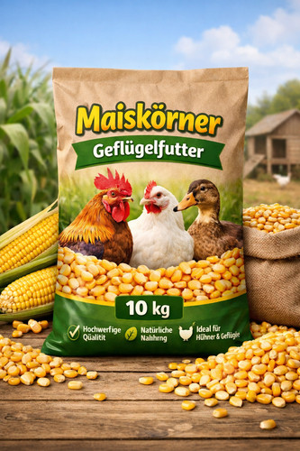 10kg mais landmais futtermeis - 10kg,