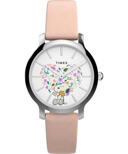 Timex peanuts transcend rosa - peanuts,