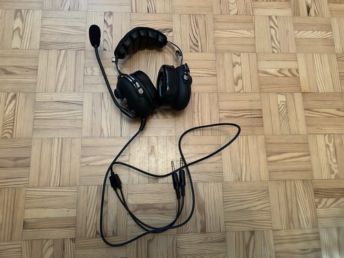 Telcom aviation headset - aviation,