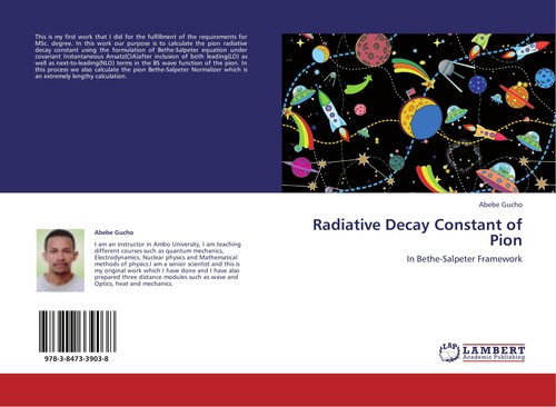 Radiative decay constant - decay, of