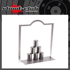 Kugelfang Adapter 14x14 mit Aufstellfläche + 6 Zylinderrollen im Set  