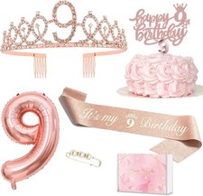 Geburtstagsdeko 9 Jahre