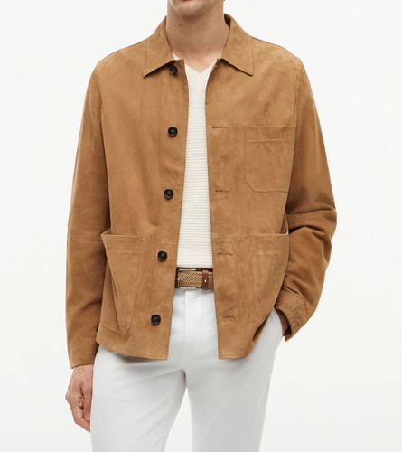 Herren hellbraun wildleder - hellbraun,