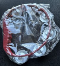 3 Stück Kina Gecesi Tef Kirmizi Dans Tamburin Kinalik Hennaabend Rot