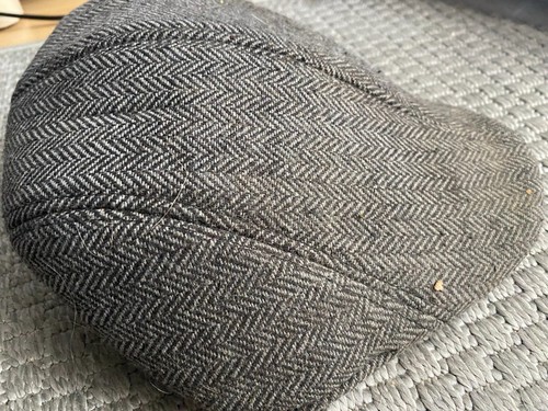 Stylische schiebermütze grau - stylische,