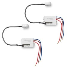 B-Ware Mini Einbau Bewegungsmelder Unterputz IP65 / IP20 PIR-Sensor weiß