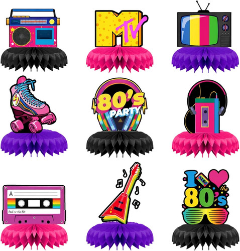 80er jahre party dekoration - 80er,