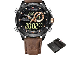Herren quarz armbanduhr - quarz,