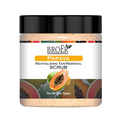 Broer papaya body - body, scrub