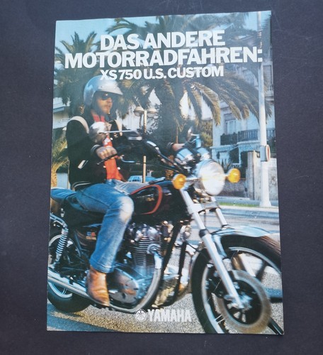 Motorrad moped mofa prospekt - motorrad,