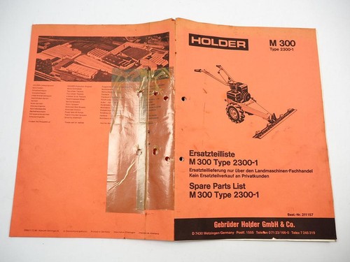 Holder m300 type 2300 - type, 2300-1