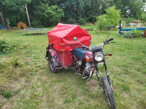 Minsk 125 moped dreirad - moped, trike